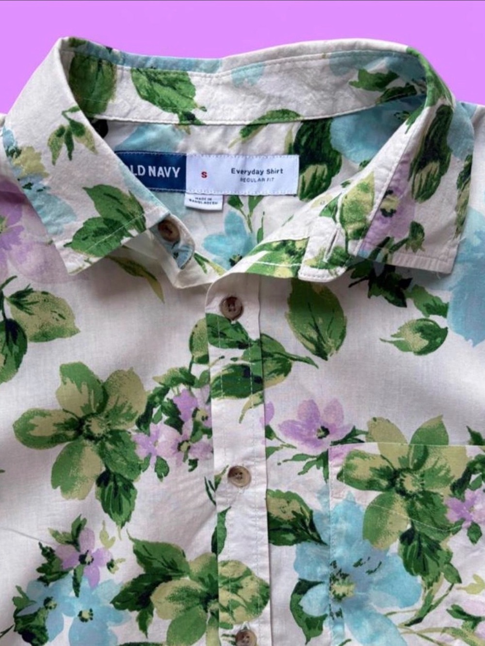 Floral Men’s Buttondown